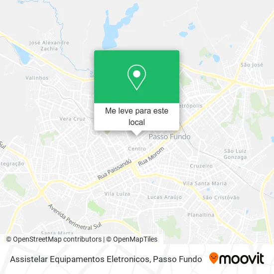 Assistelar Equipamentos Eletronicos mapa