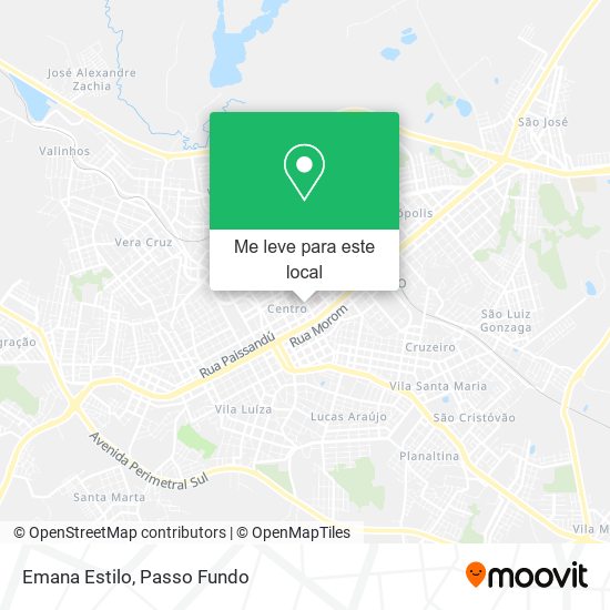 Emana Estilo mapa