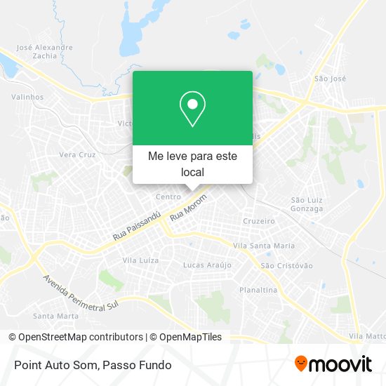 Point Auto Som mapa