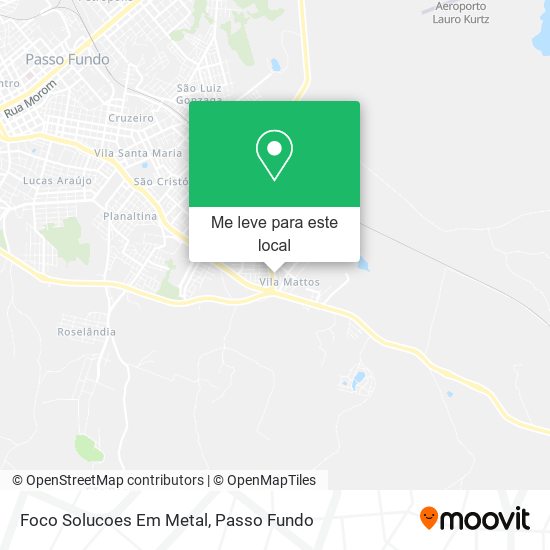 Foco Solucoes Em Metal mapa