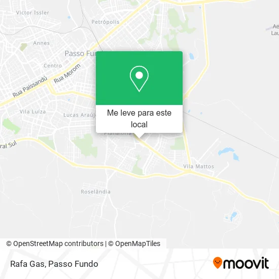 Rafa Gas mapa