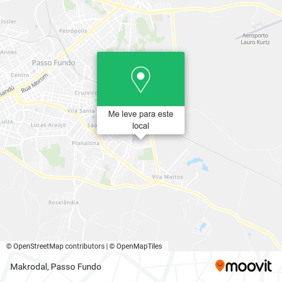 Makrodal mapa