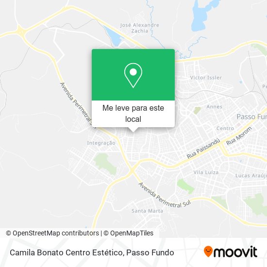 Camila Bonato Centro Estético mapa