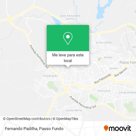 Fernando Padilha mapa