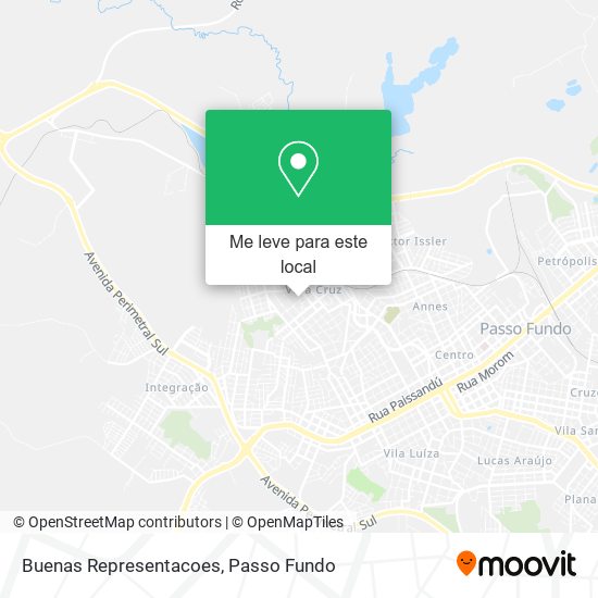 Buenas Representacoes mapa
