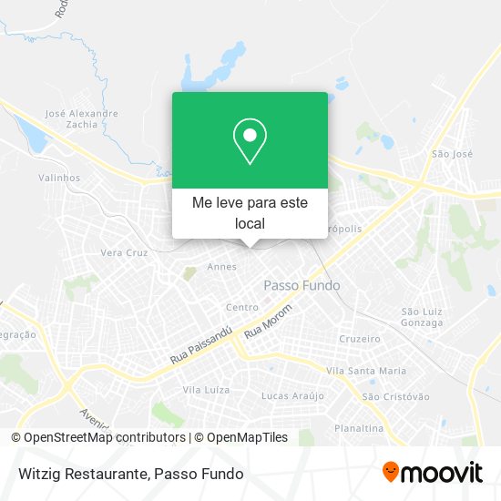 Witzig Restaurante mapa