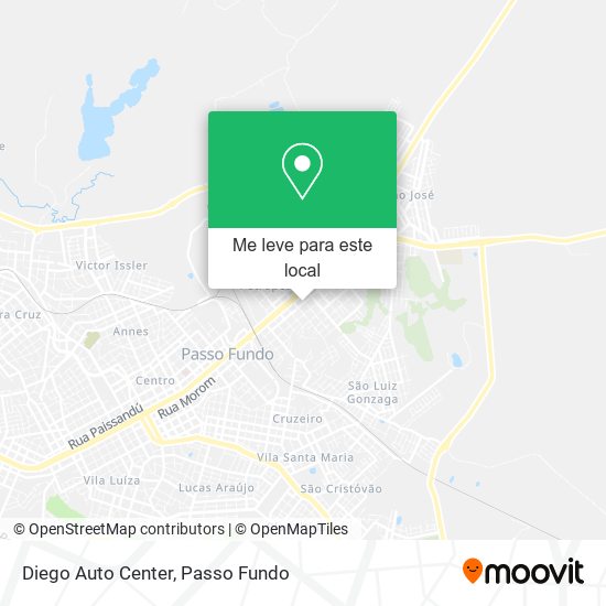 Diego Auto Center mapa
