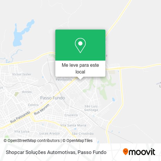 Shopcar Soluções Automotivas mapa