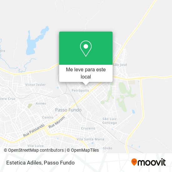 Estetica Adiles mapa