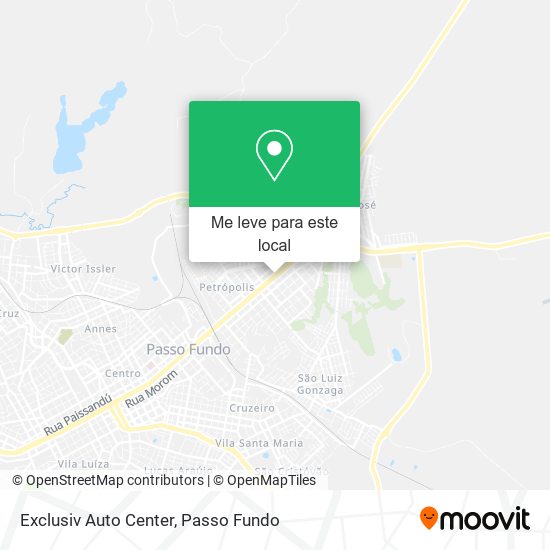 Exclusiv Auto Center mapa