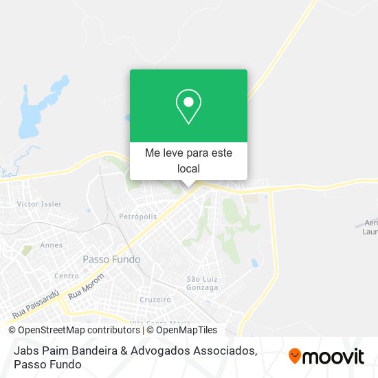 Jabs Paim Bandeira & Advogados Associados mapa