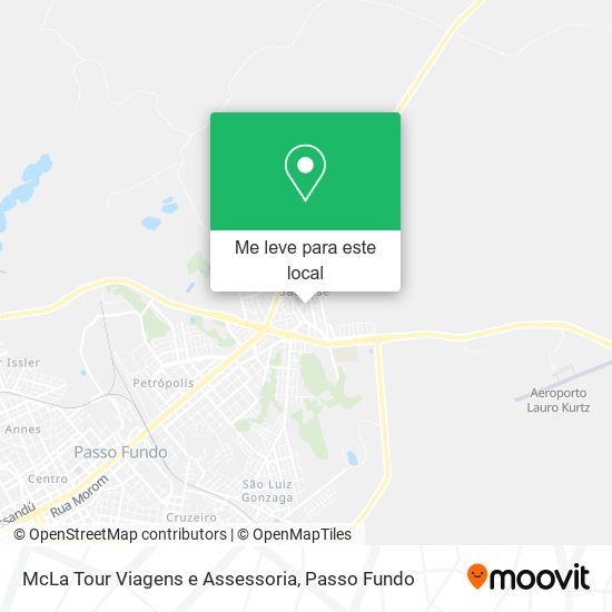 McLa Tour Viagens e Assessoria mapa
