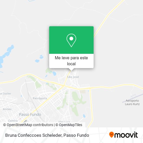 Bruna Confeccoes Scheleder mapa