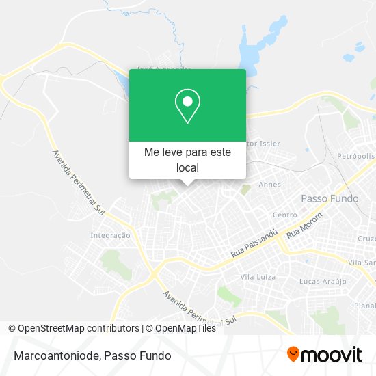 Marcoantoniode mapa
