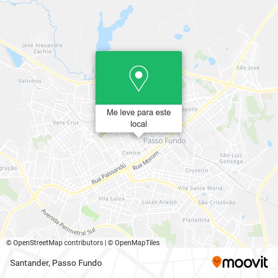 Santander mapa