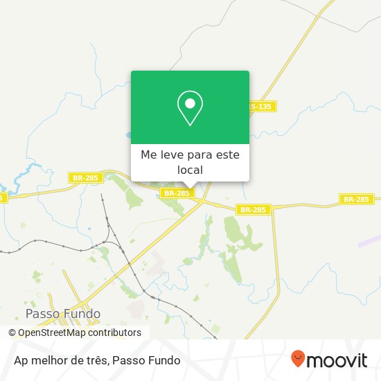 Ap melhor de três mapa