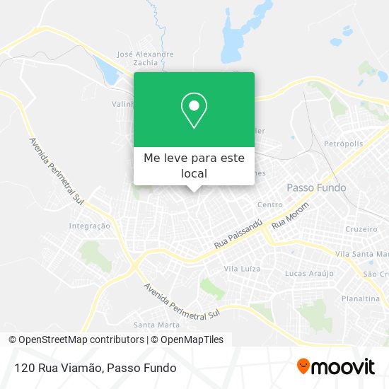 120 Rua Viamão mapa