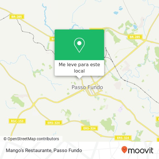 Mango's Restaurante mapa