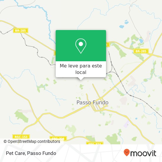 Pet Care mapa