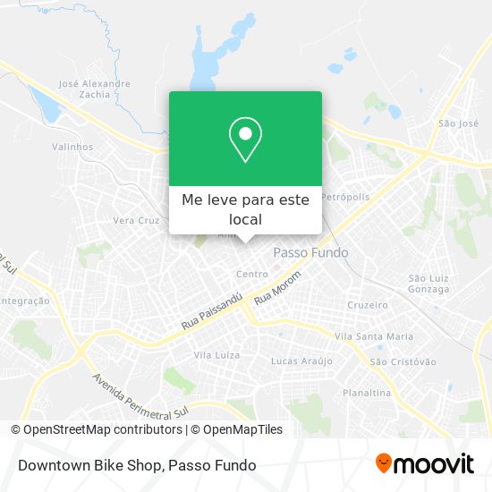 Downtown Bike Shop mapa