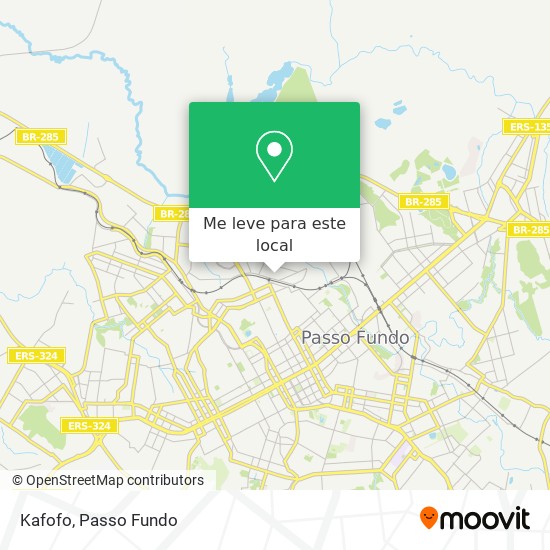 Kafofo mapa