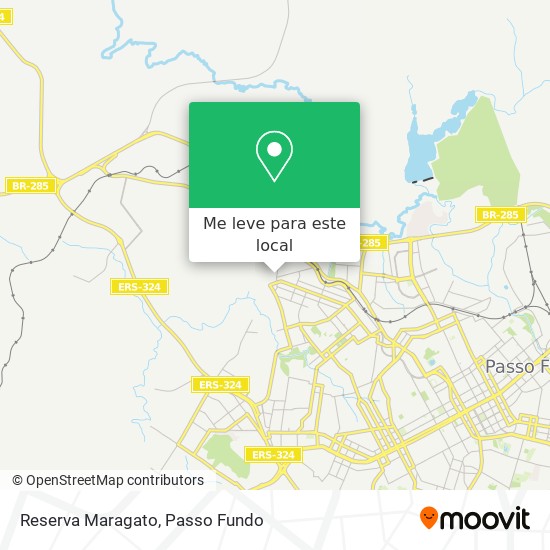 Reserva Maragato mapa