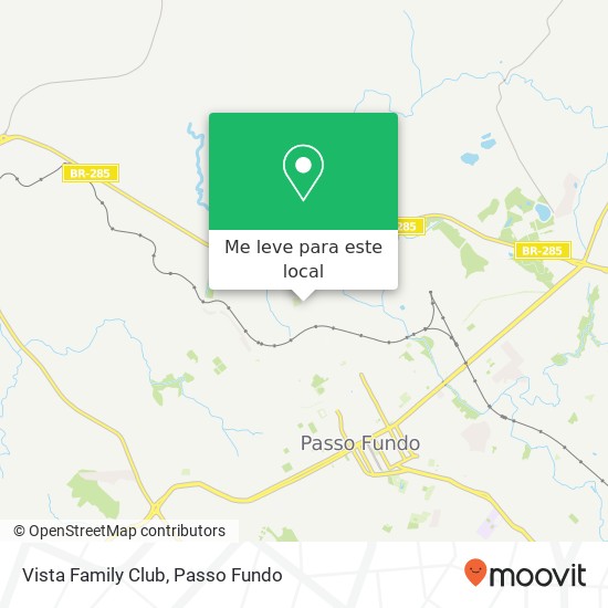 Vista Family Club mapa