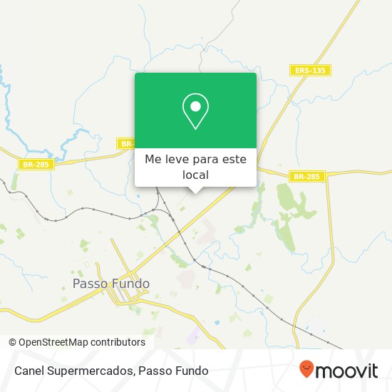 Canel Supermercados mapa