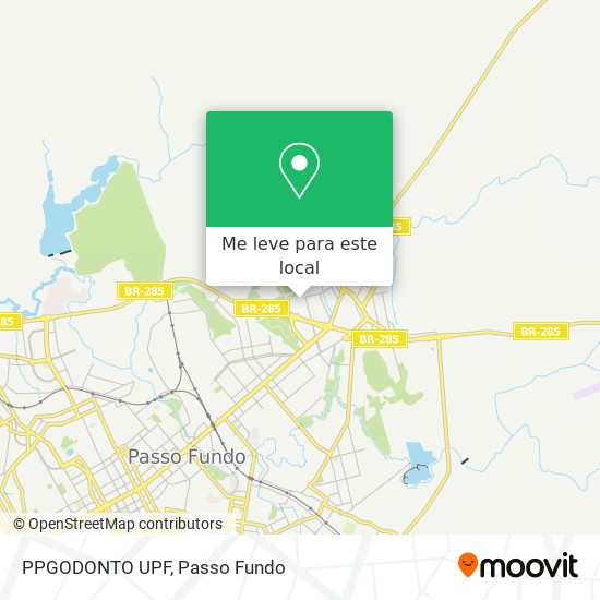 PPGODONTO UPF mapa