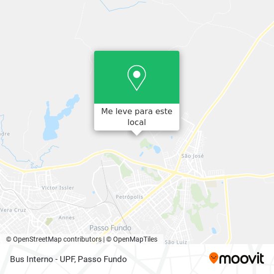 Bus Interno - UPF mapa