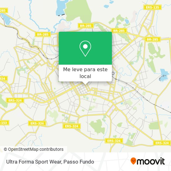 Ultra Forma Sport Wear mapa