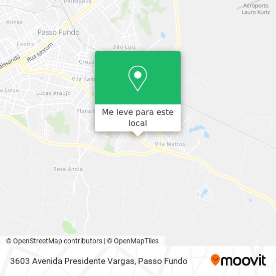 3603 Avenida Presidente Vargas mapa