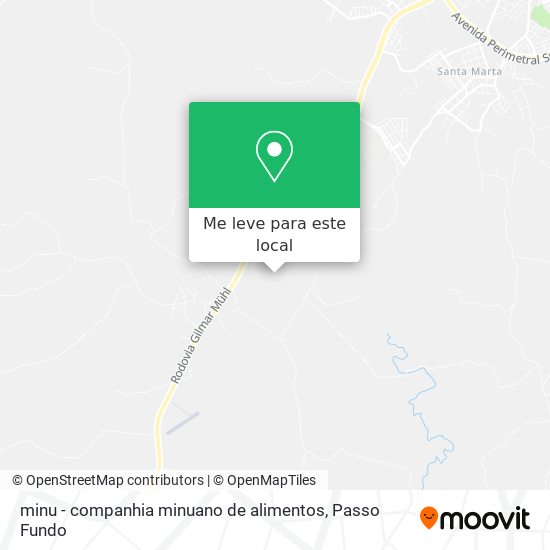 minu - companhia minuano de alimentos mapa