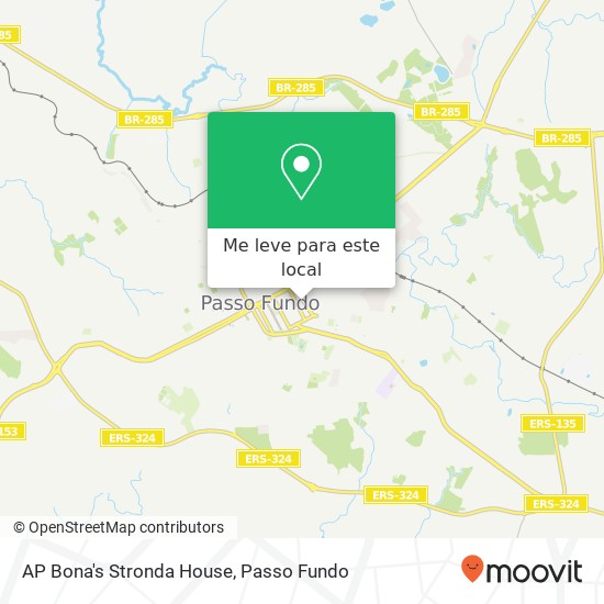 AP Bona's Stronda House mapa
