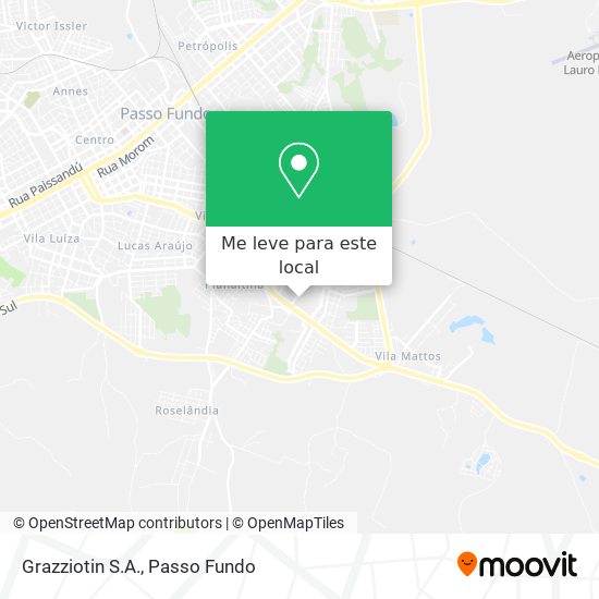 Grazziotin S.A. mapa