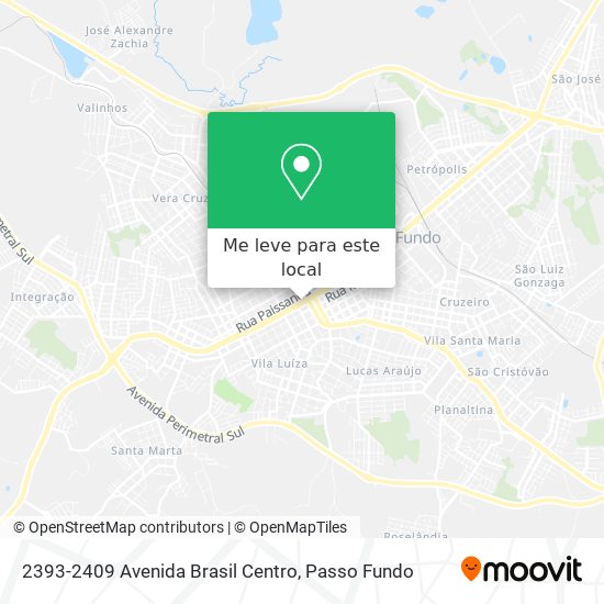 2393-2409 Avenida Brasil Centro mapa