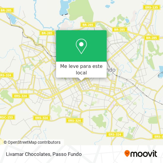 Livamar Chocolates mapa
