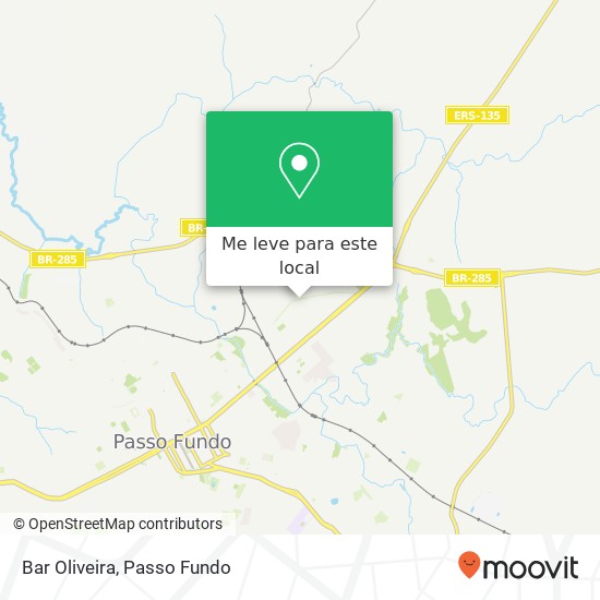 Bar Oliveira, Rua Castro Alves, 34 Petrópolis Passo Fundo-RS 99050-090 mapa