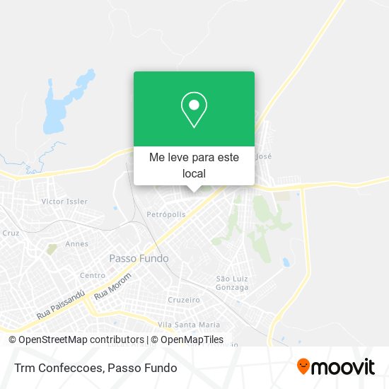 Trm Confeccoes mapa