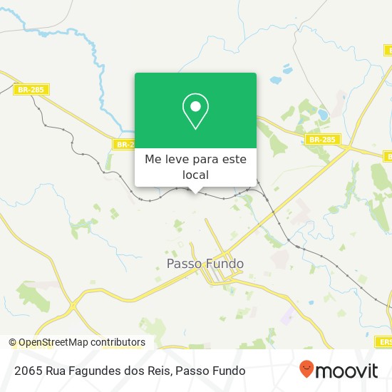 2065 Rua Fagundes dos Reis mapa