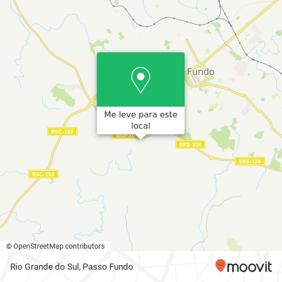 Rio Grande do Sul mapa