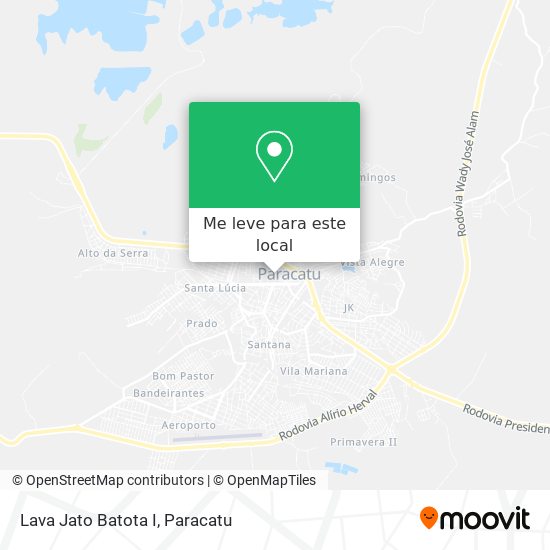Lava Jato Batota I mapa