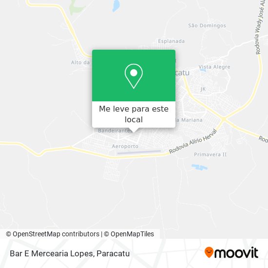 Bar E Mercearia Lopes mapa