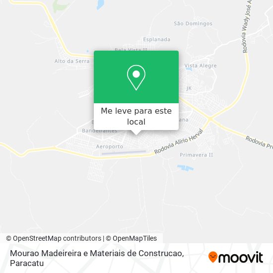 Mourao Madeireira e Materiais de Construcao mapa