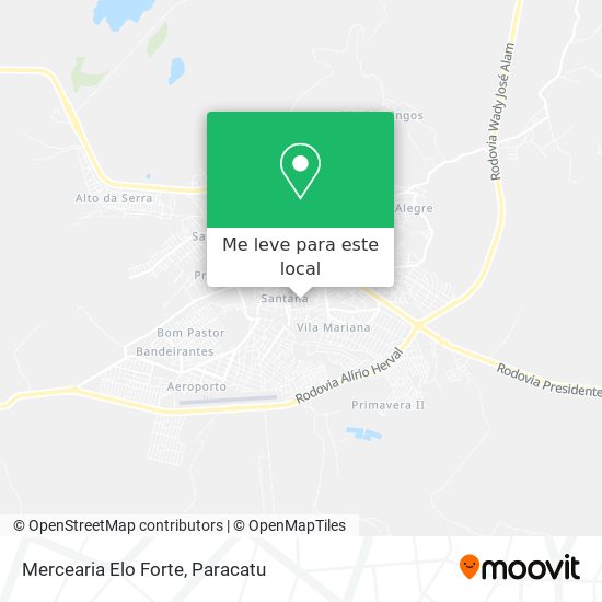 Mercearia Elo Forte mapa