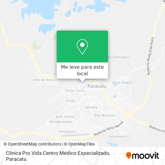 Clínica Pro Vida Centro Médico Especializado mapa