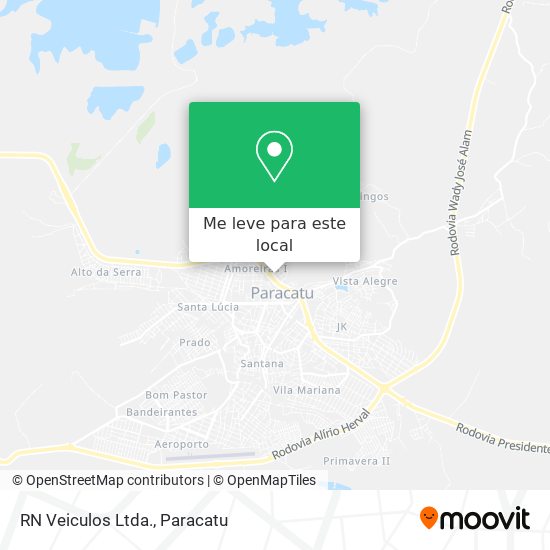 RN Veiculos Ltda. mapa