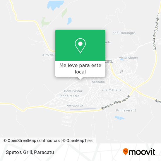 Speto's Grill mapa