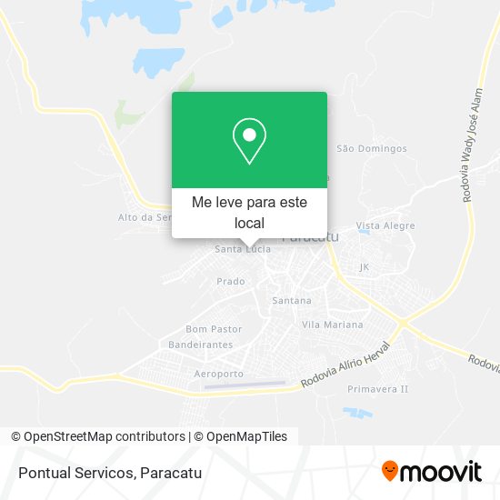 Pontual Servicos mapa