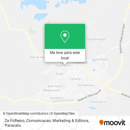 Ze Folheiro, Comunicacao, Marketing & Editora mapa